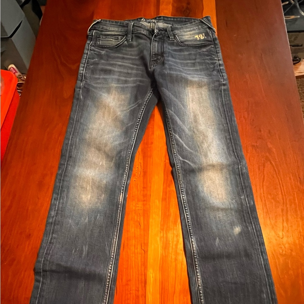 Vintage Pepe Jeans Aron V Classic Blue Straight-Leg Denim 30 x 34